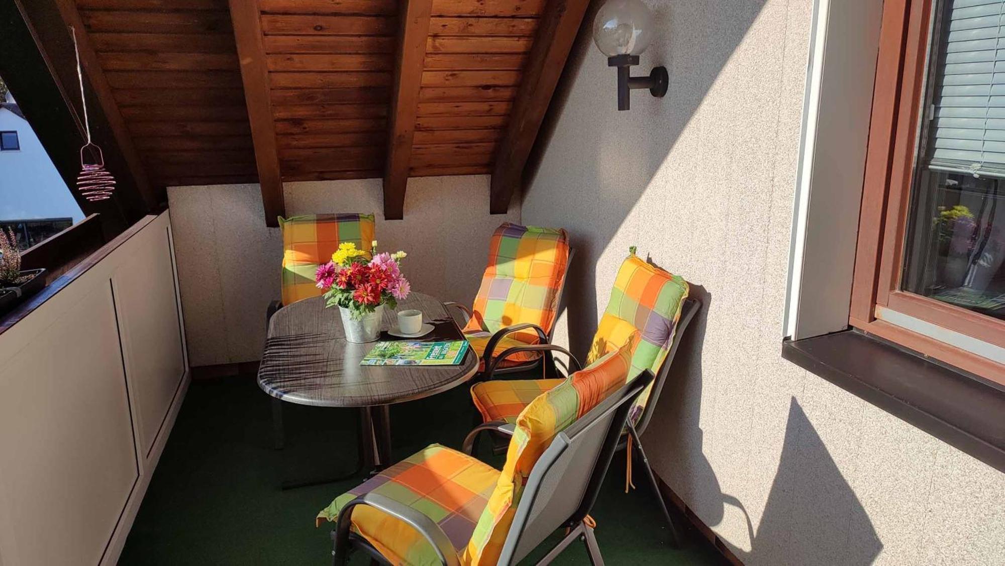Ferienwohnung Hammerwaldblick Im Dachgeschoss 泽尔布 外观 照片